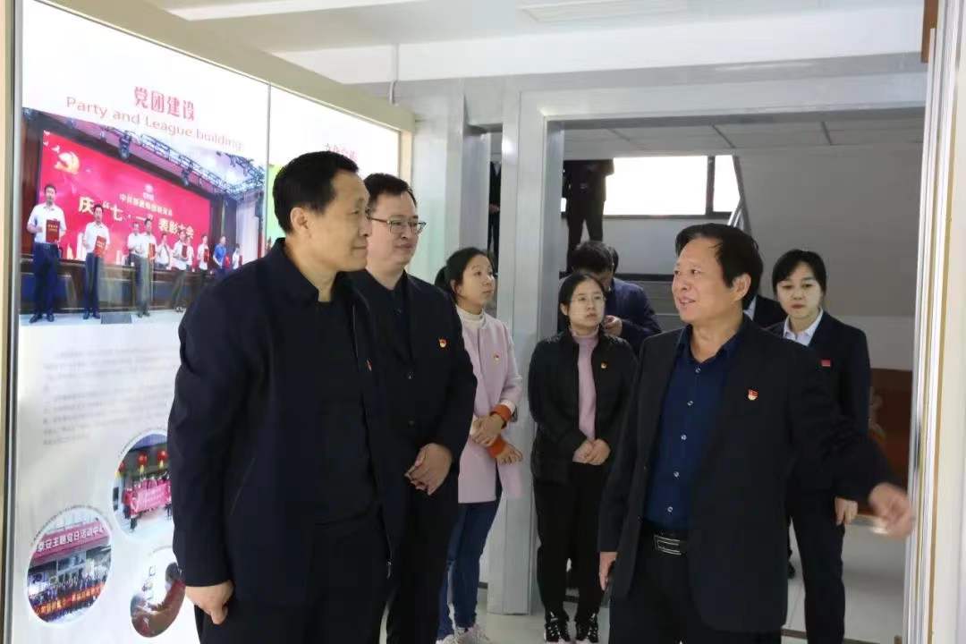 泰安市委宣傳部深入泰建集團開展主題黨日活動